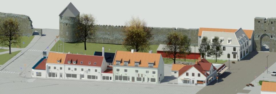 Fastigheter på Östercentrum i Visby